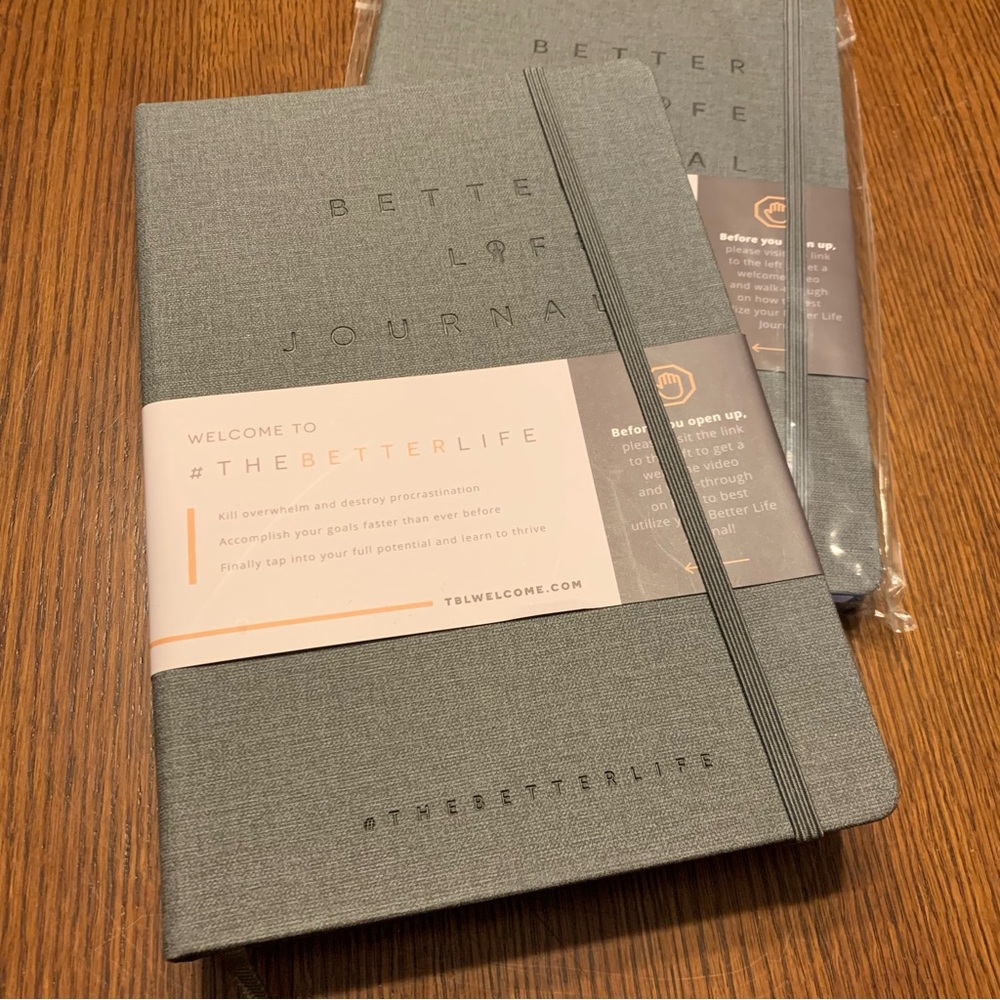 Dean Graziosi Better Life Journal, Outcome Journaling no procrastination